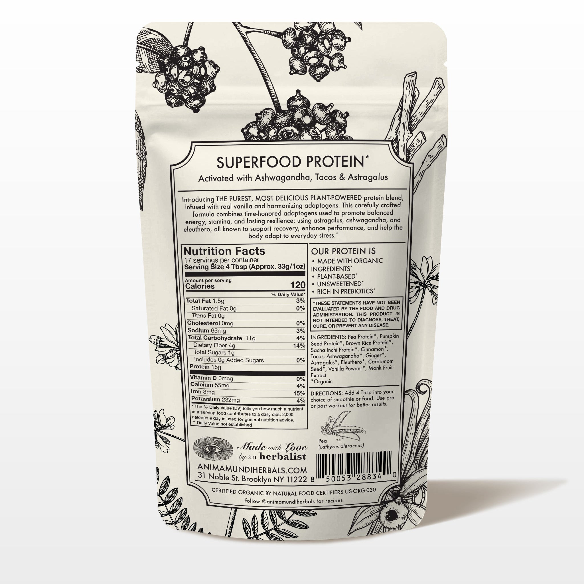 Vanilla Chai Protein Superfood Powder