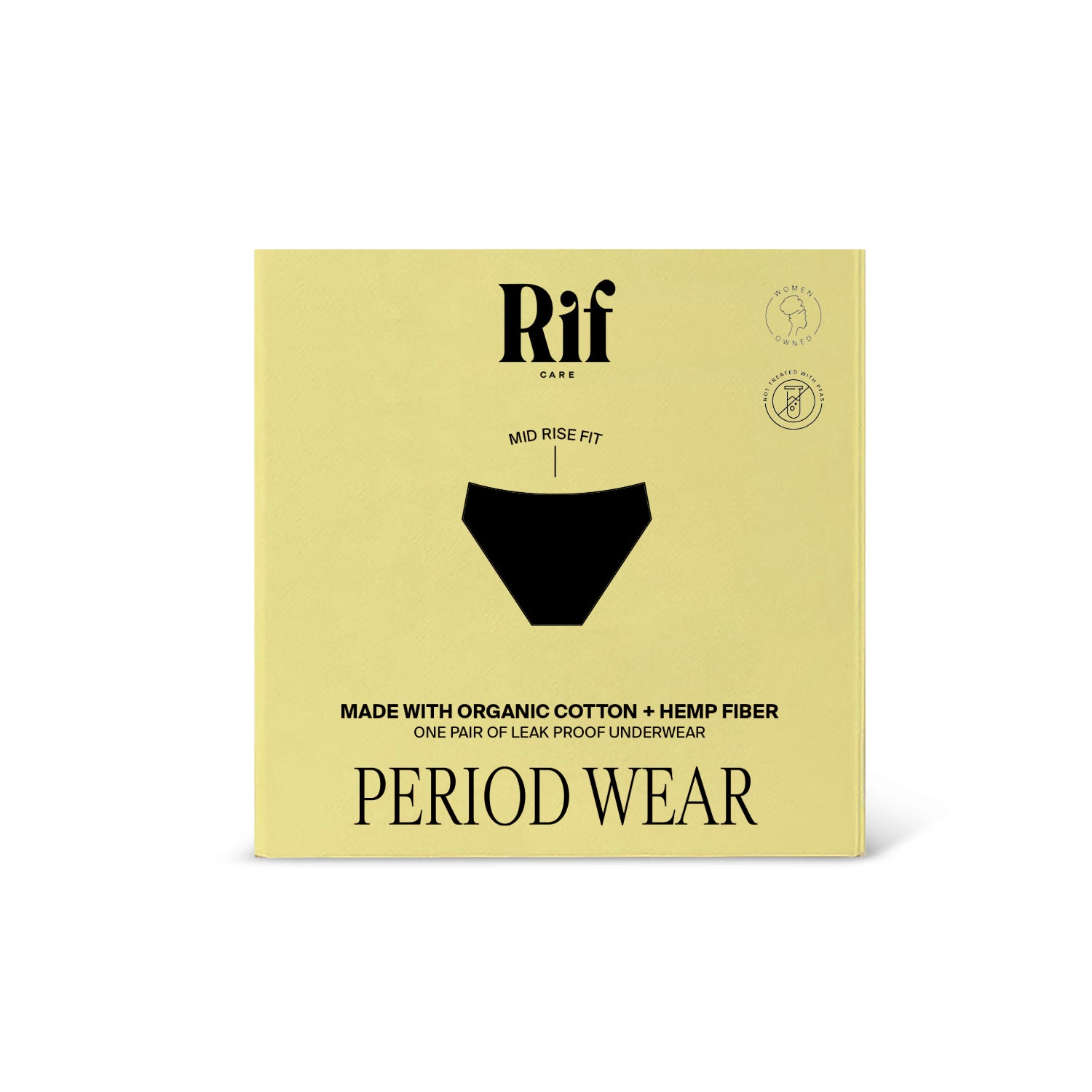 Rif Care  Period Leakproof Underwear PFA-Free – Pretty Well Beauty