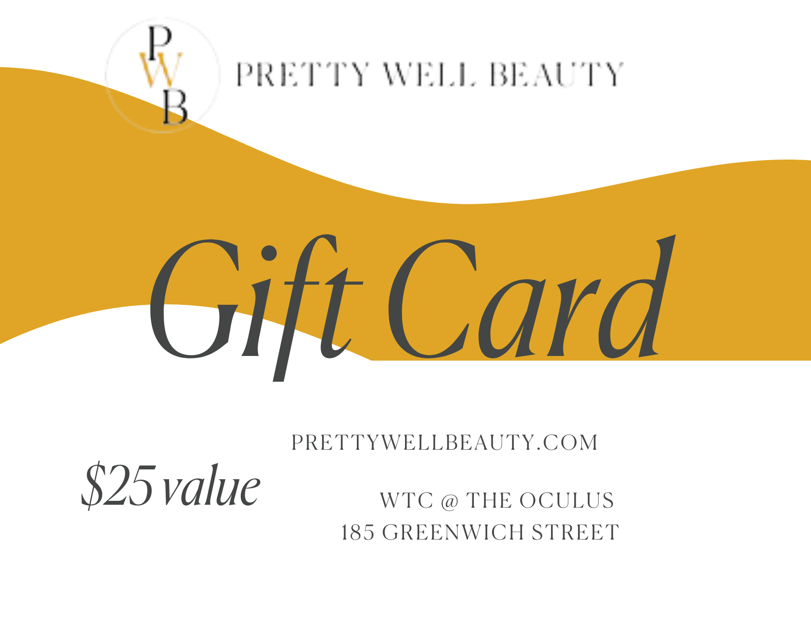 PWB Gift Card