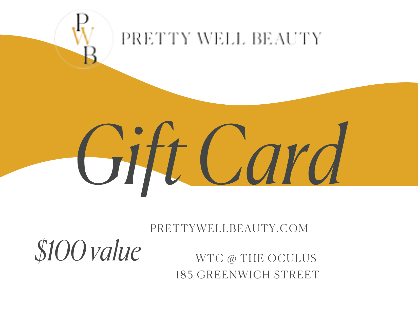 PWB Gift Card