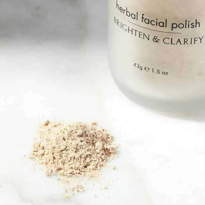 Herbal Facial Polish - Brighten & Clarify