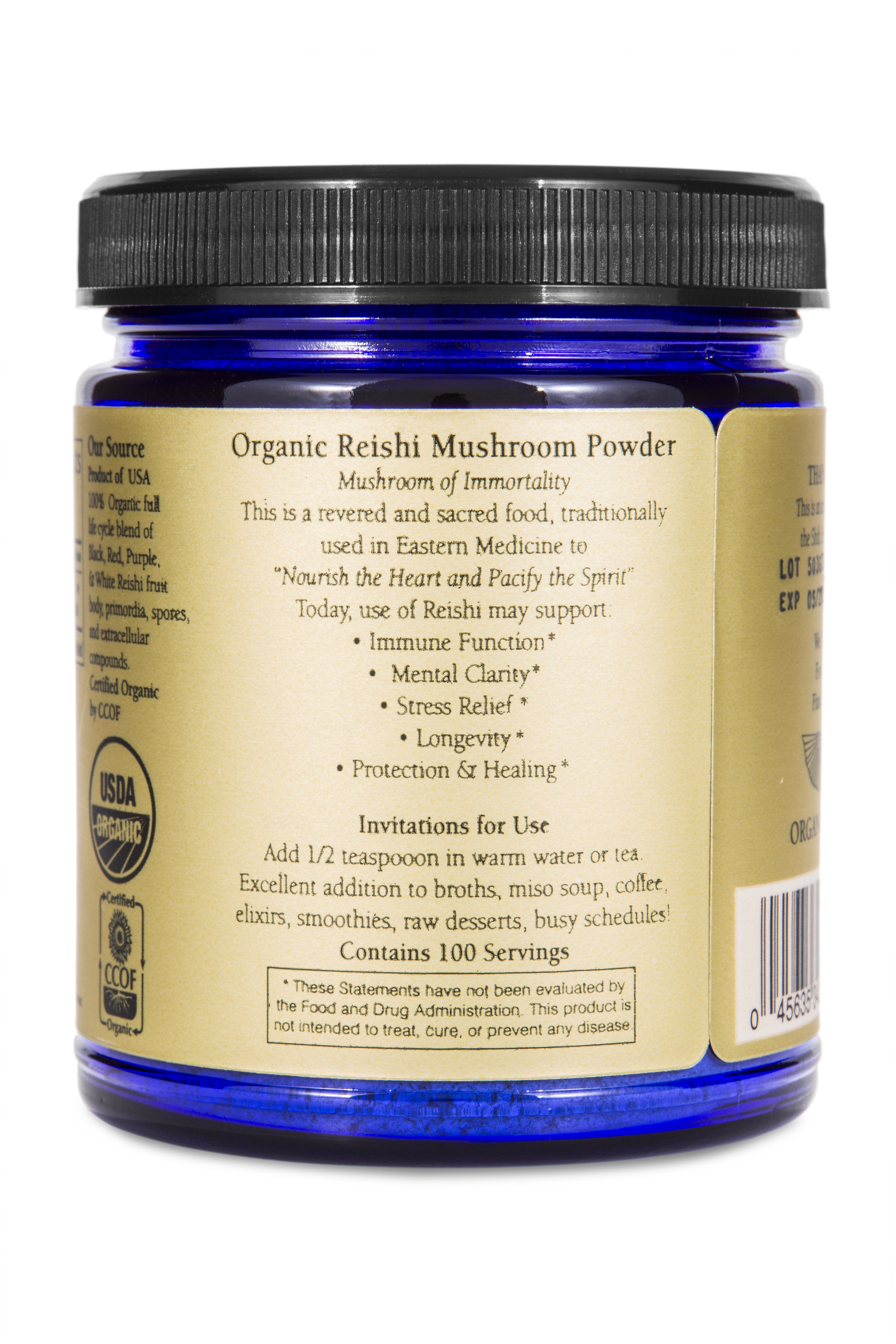 Reishi Mushroom Powder (Organic)