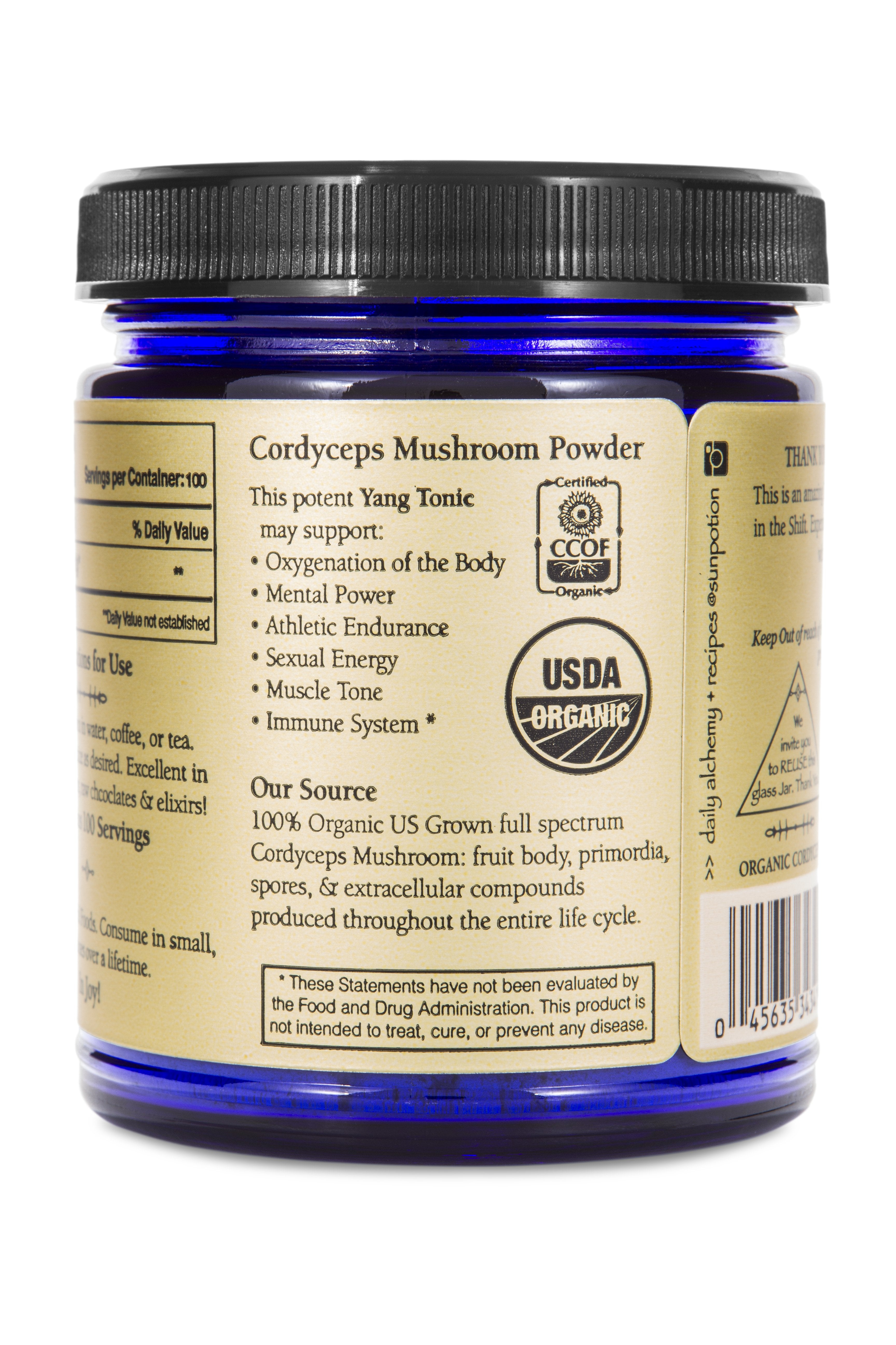 Cordyceps Mushroom Powder (Organic)