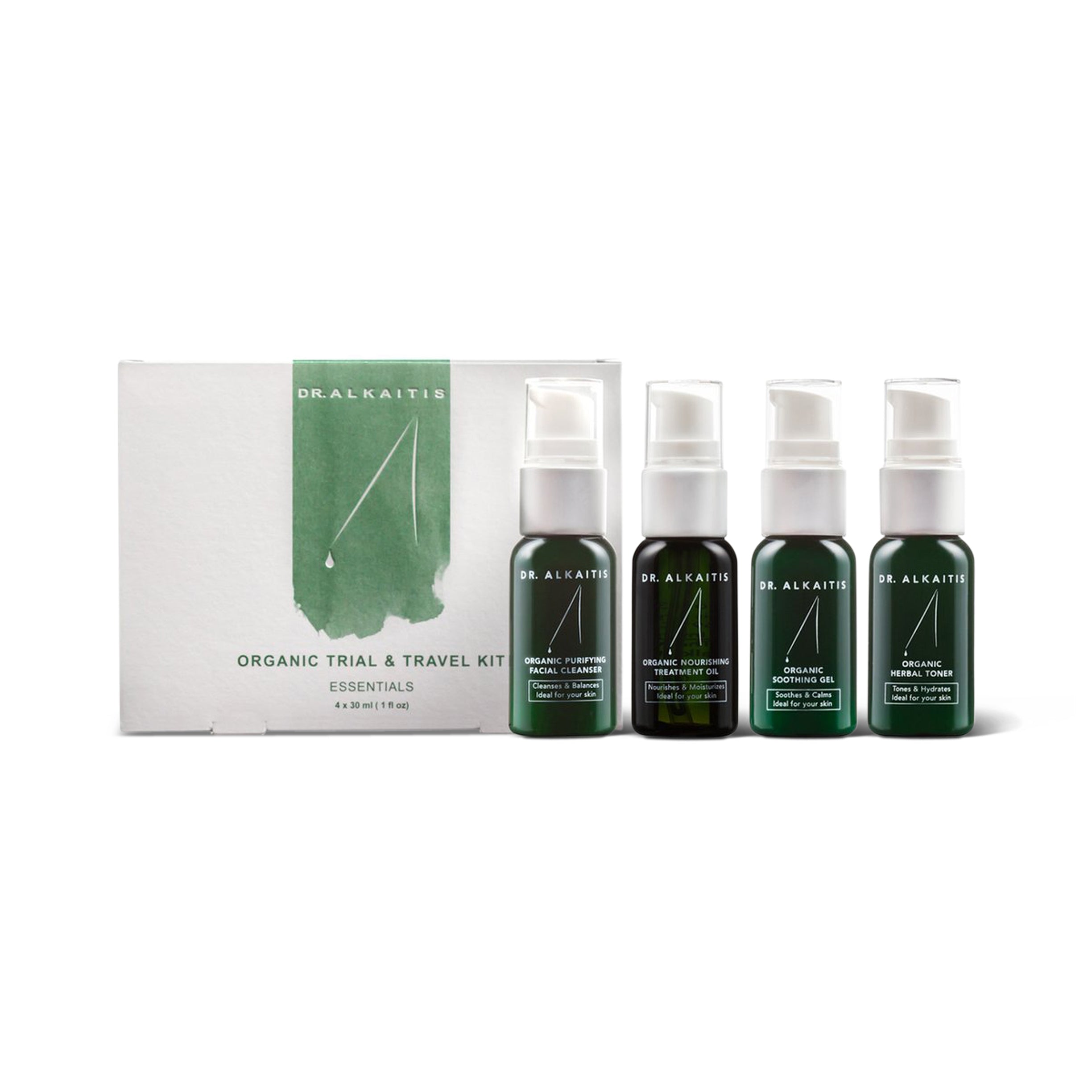 Organic Skin Care Travel Kit