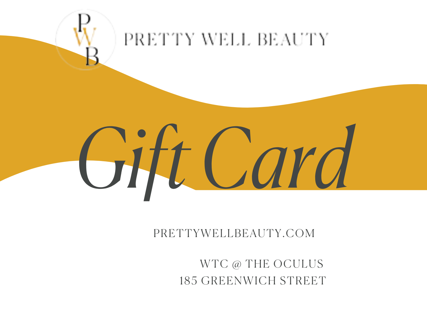 PWB Gift Card