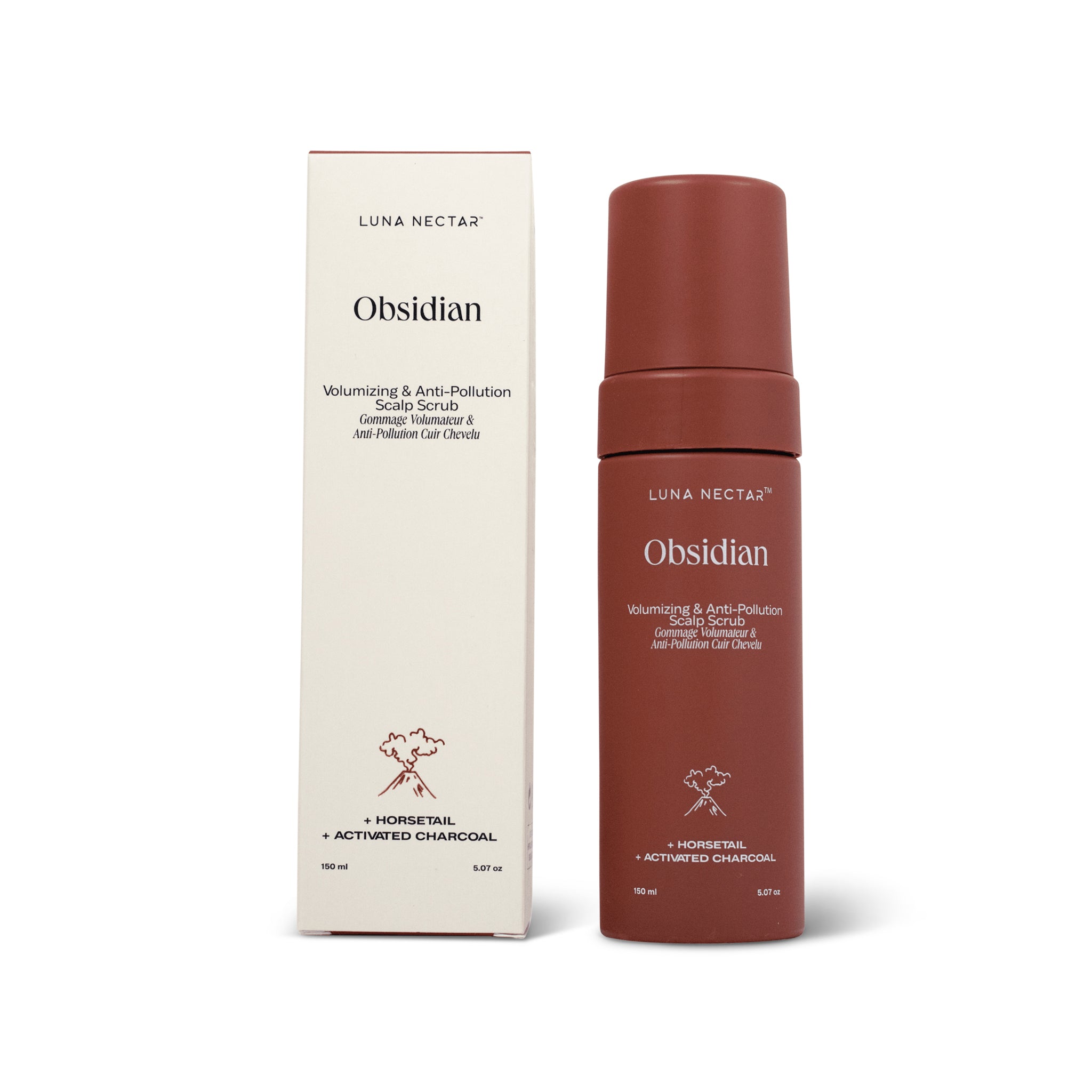 Obsidian Volumizing & Anti-Pollution Scalp Scrub Shampoo