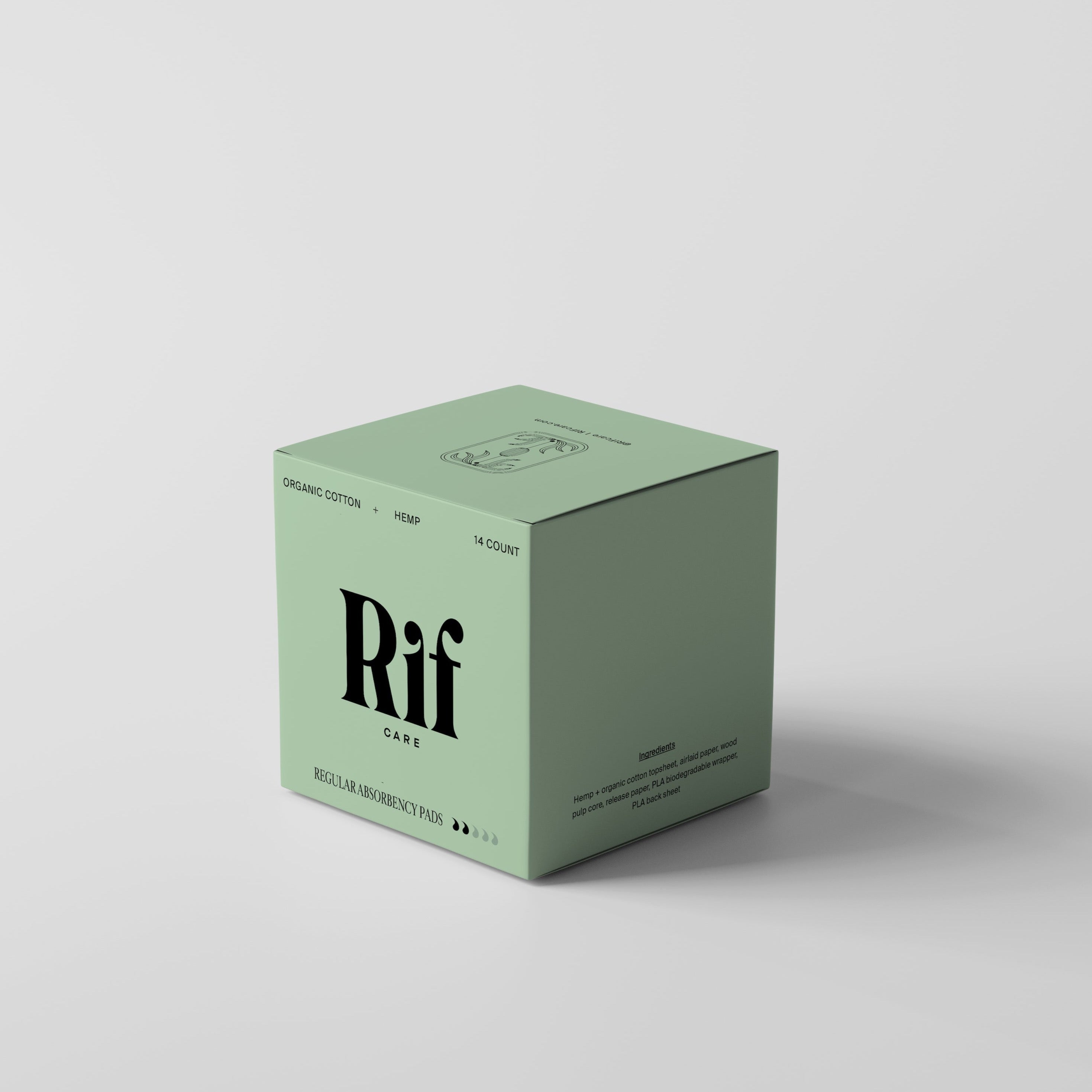 Organic Pads with wings Regular Absorbency