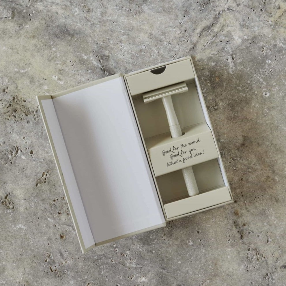Plastic-Free Safety Razor - Unisex For Face And Body