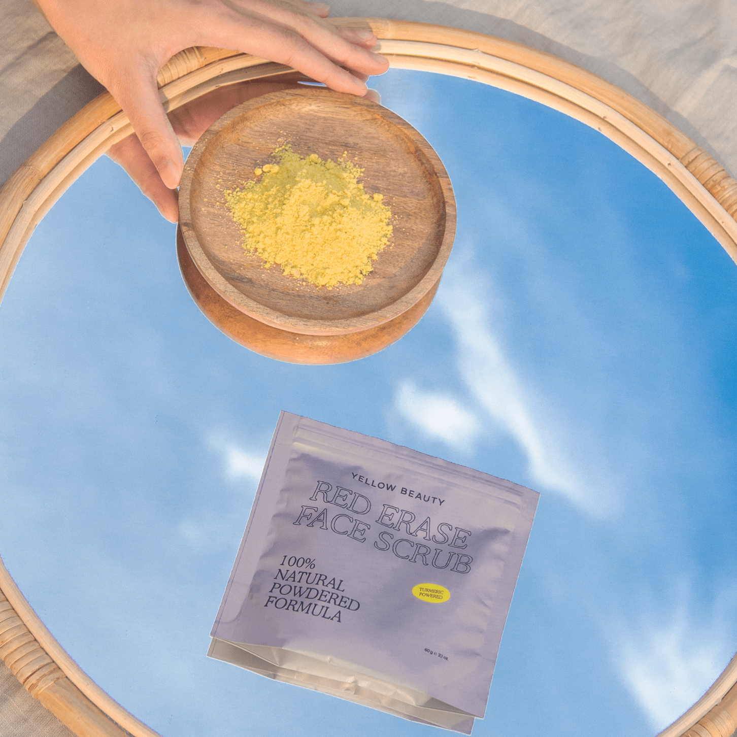 Red Erase Face Scrub