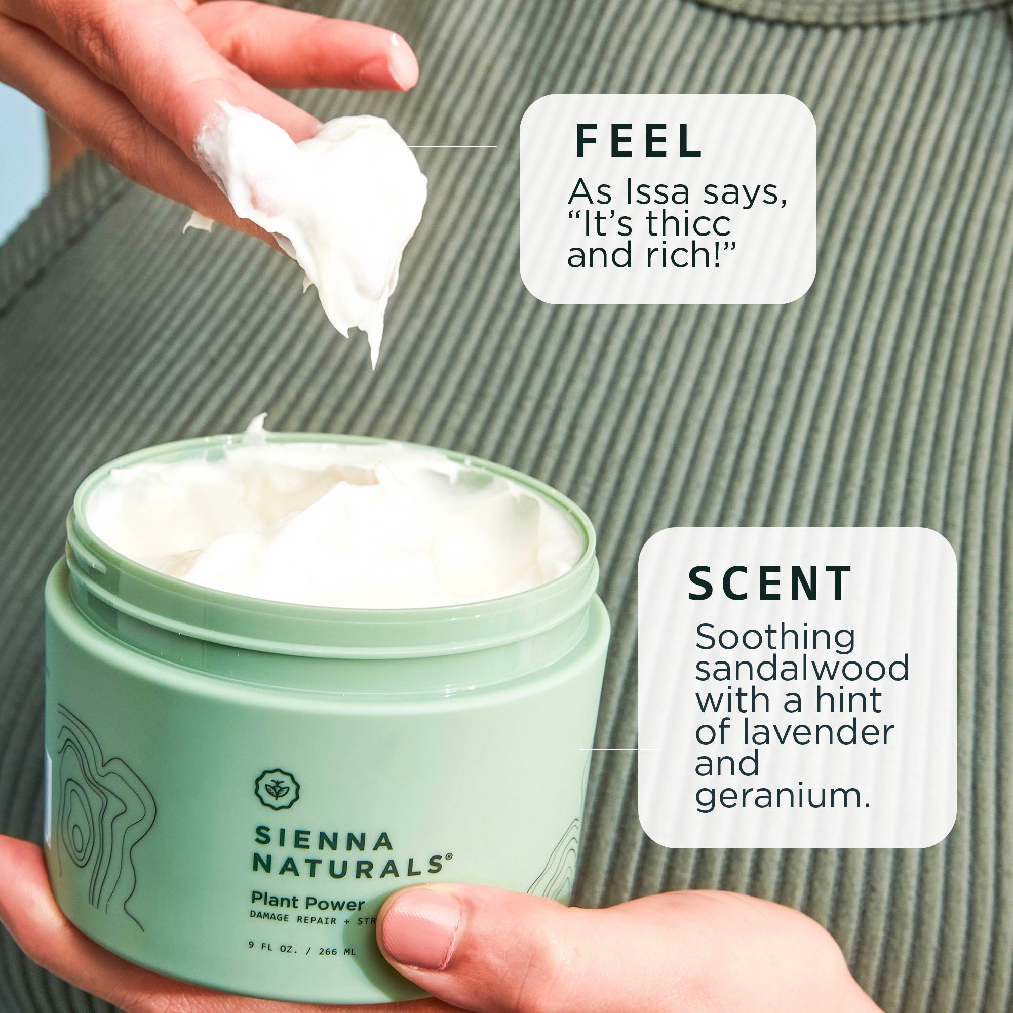 Plant Power Repair Mask