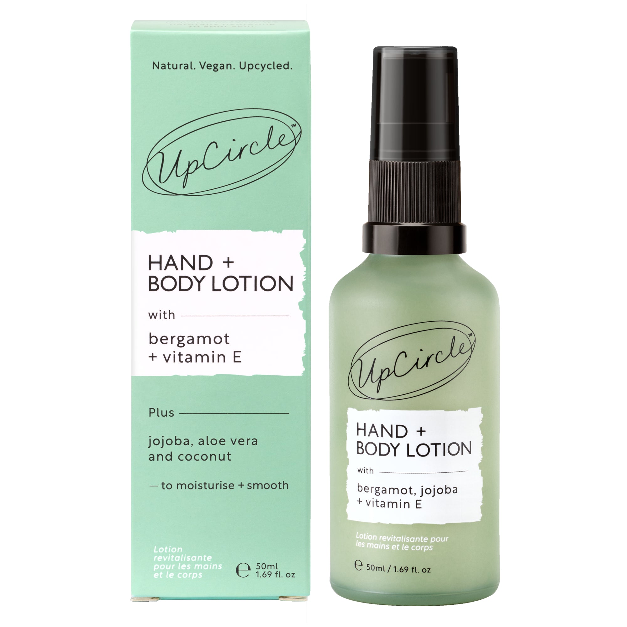 Hand & Body lotion with Bergamot Water