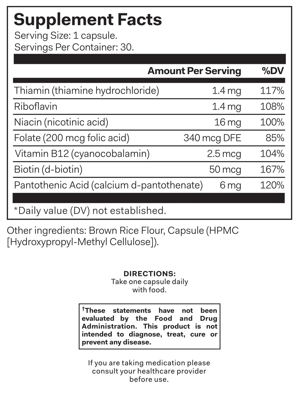 Vitamin B Complex