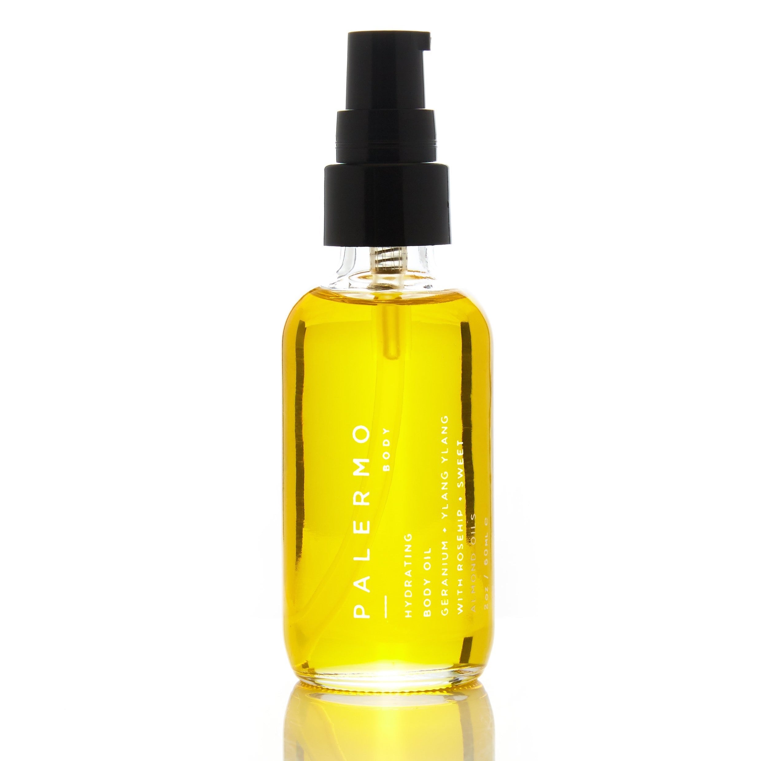 Hydrating Body Oil-Geranium + Ylang Ylang - Best Clean Beauty Body Oil