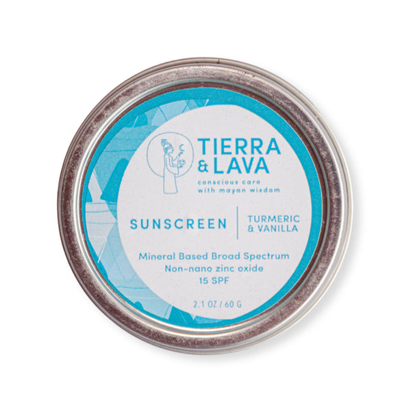Turmeric + Vanilla Sunscreen SPF 15