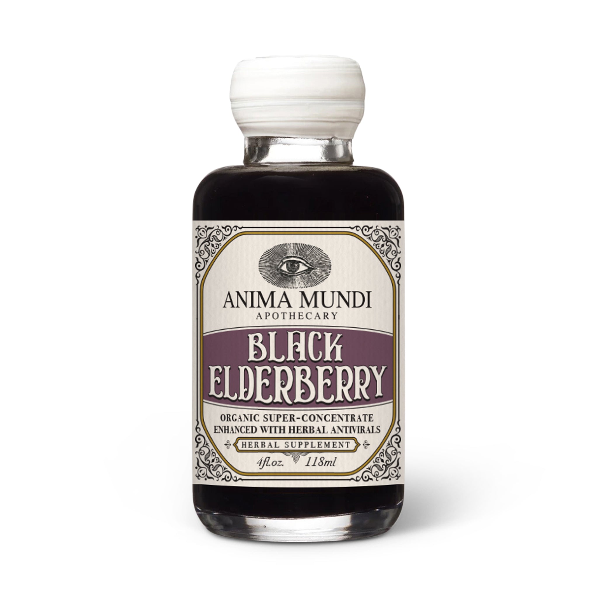 Black Elderberry Syrup | Organic Antivirals