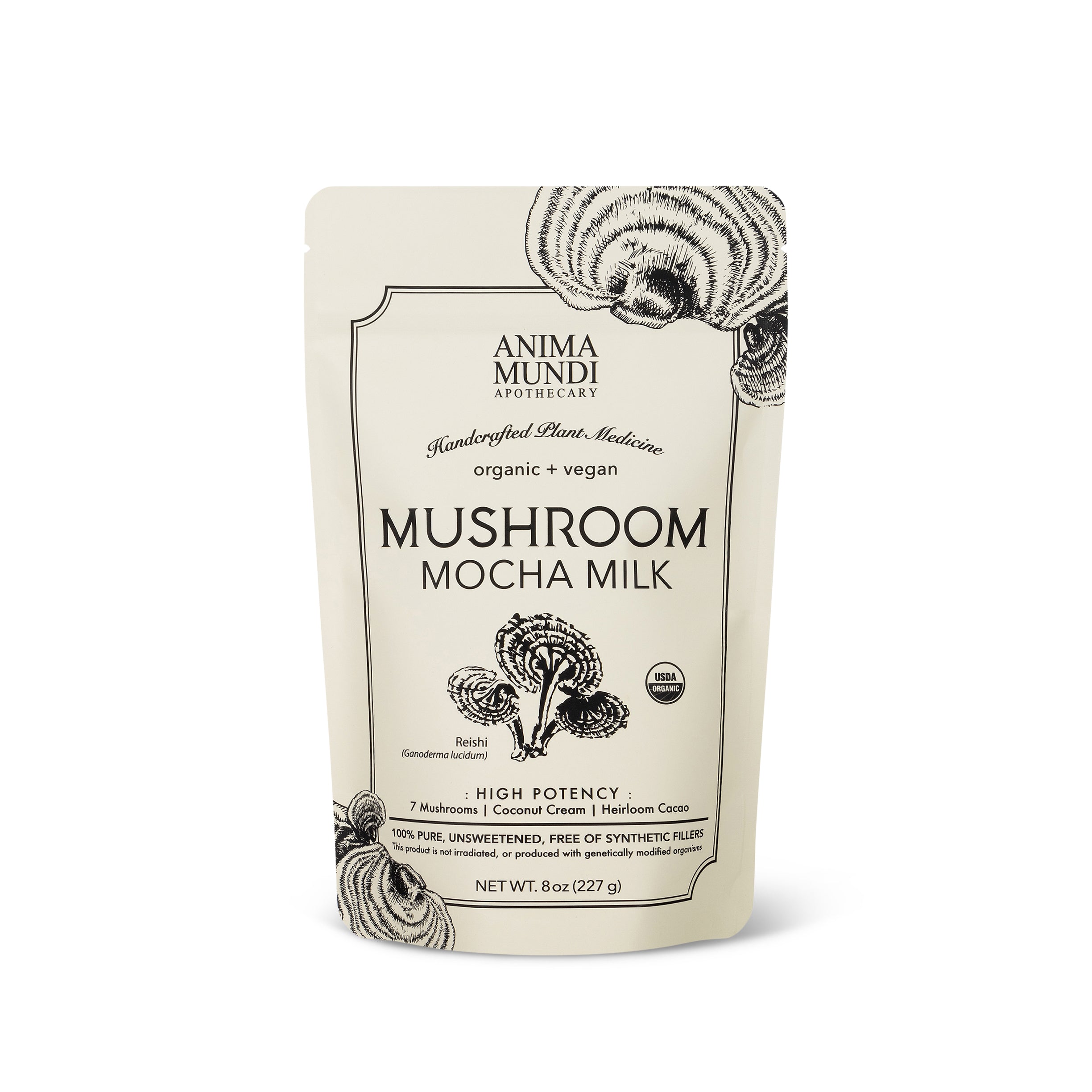 Mushroom Mocha Milk