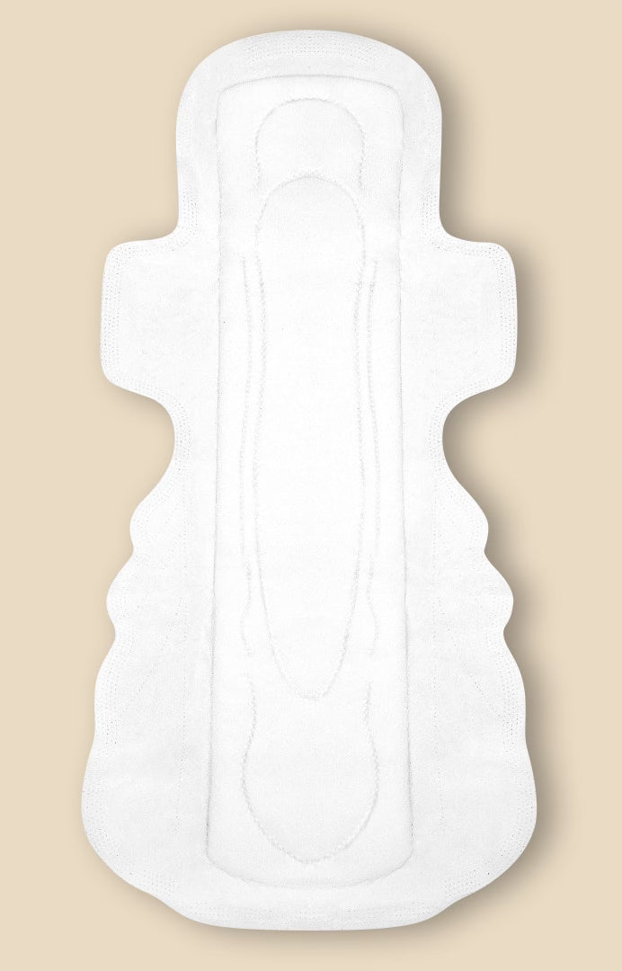 Rif Care, Overnight - Organic Long Pads, With Wings