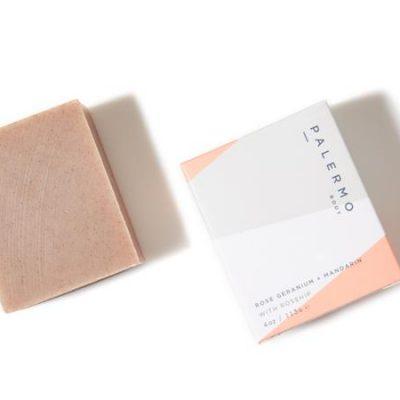 Rose Geranium + Mandarin Soap - Balancing Facial Soap